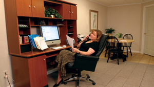 enjoy your new basement home office in Grand Island, NY